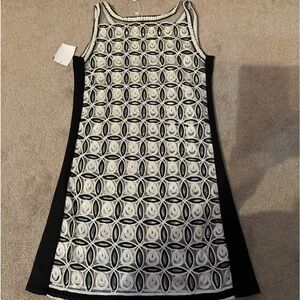 Nwt Lucy Paris Black White Dress Sz Small